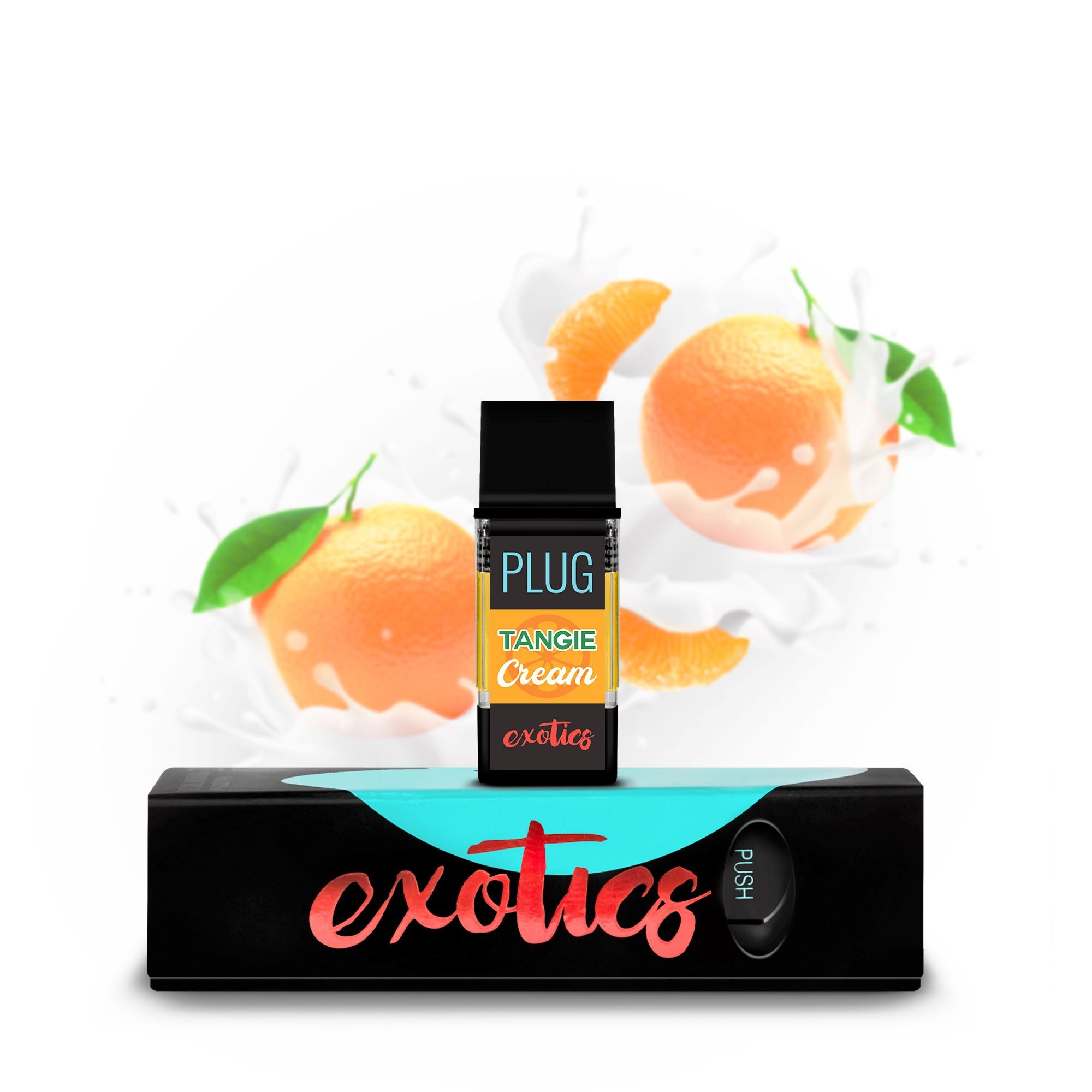 PLUG EXOTICS Tangie Cream Cartridge 1g Leafly